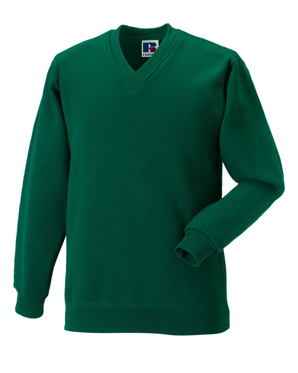 272M Russell Adult V-Neck Sweatshirt