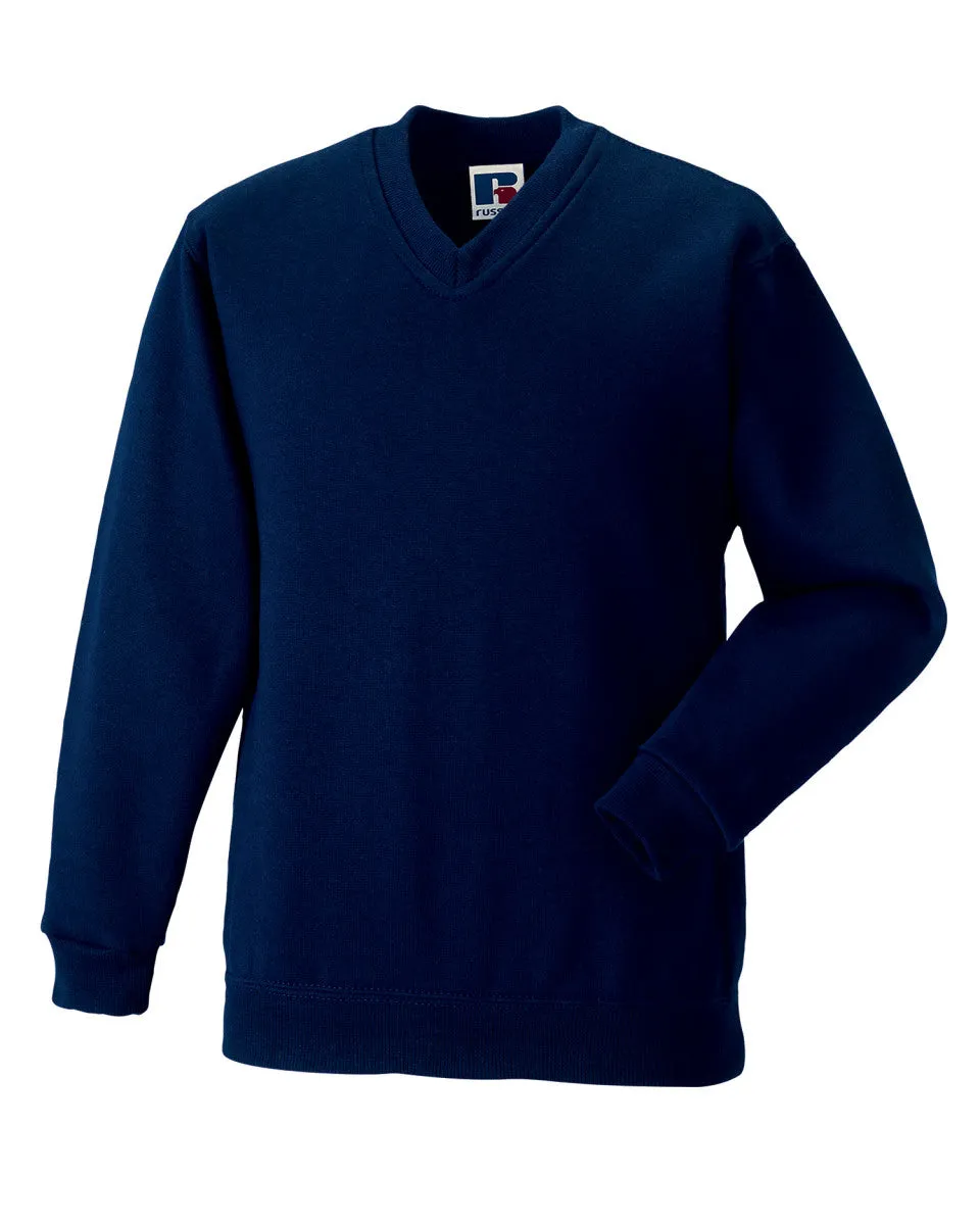 272M Russell Adult V-Neck Sweatshirt