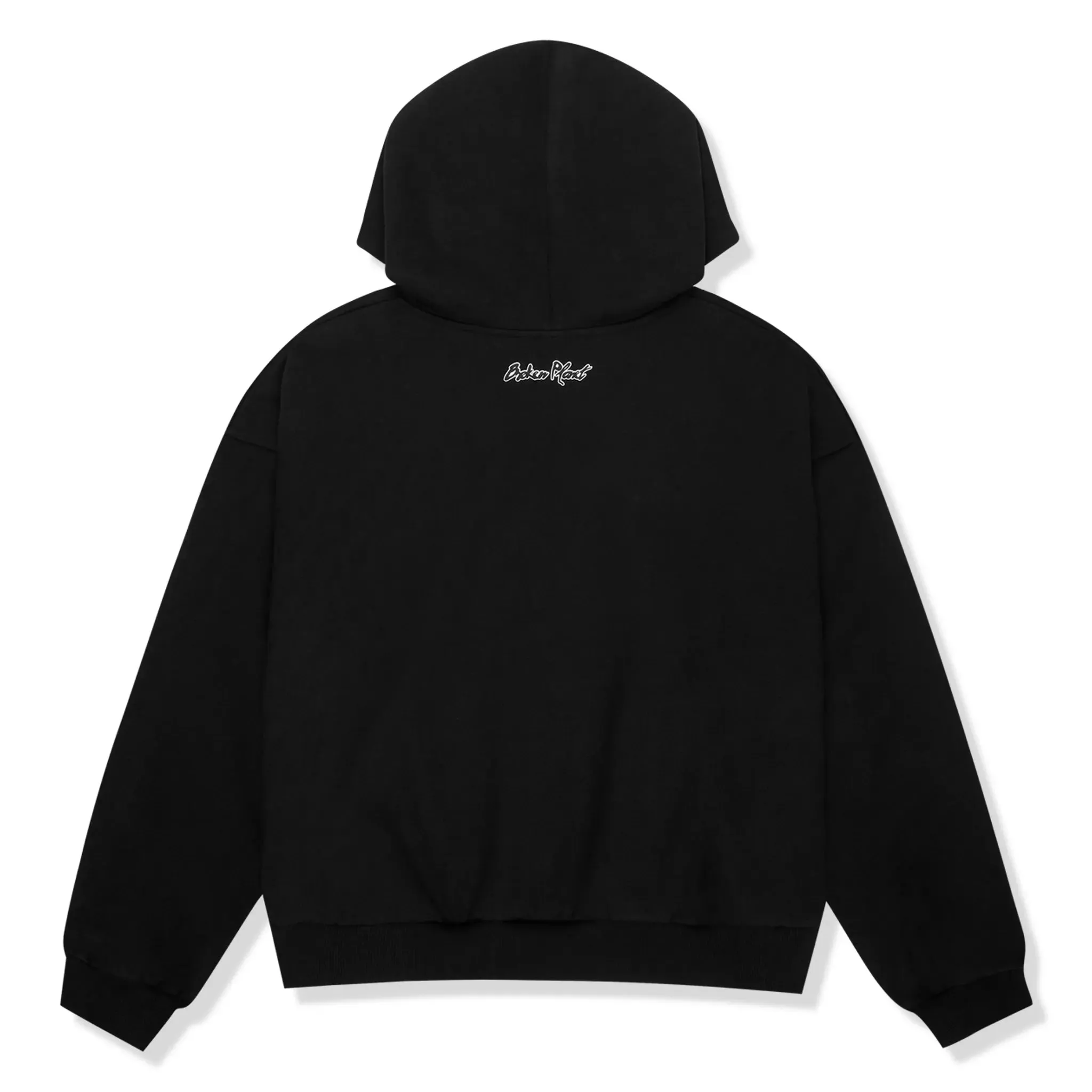 Broken Planet Sun Midnight Black Zip-Up Hoodie