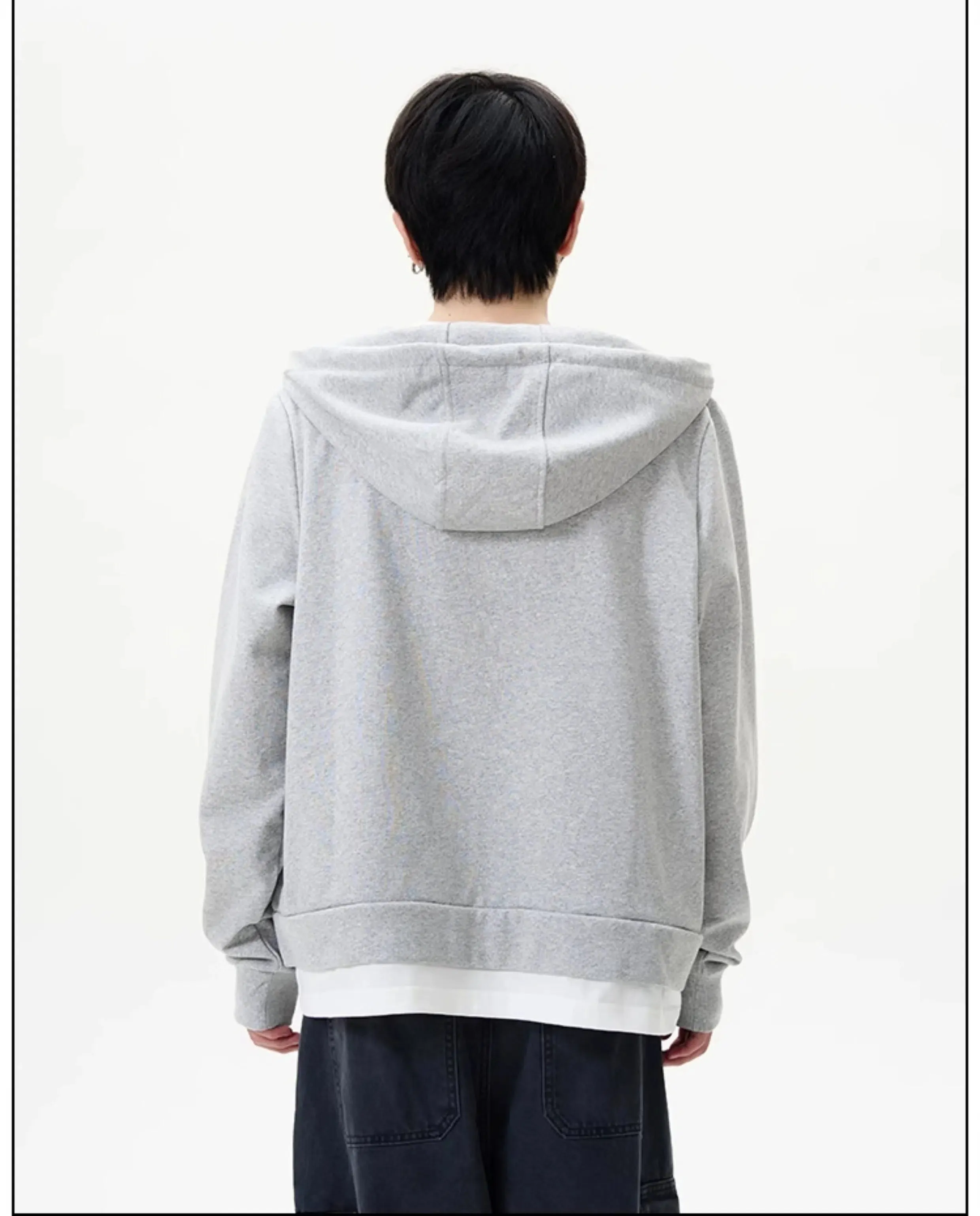 Casual V-Neck Hoodie