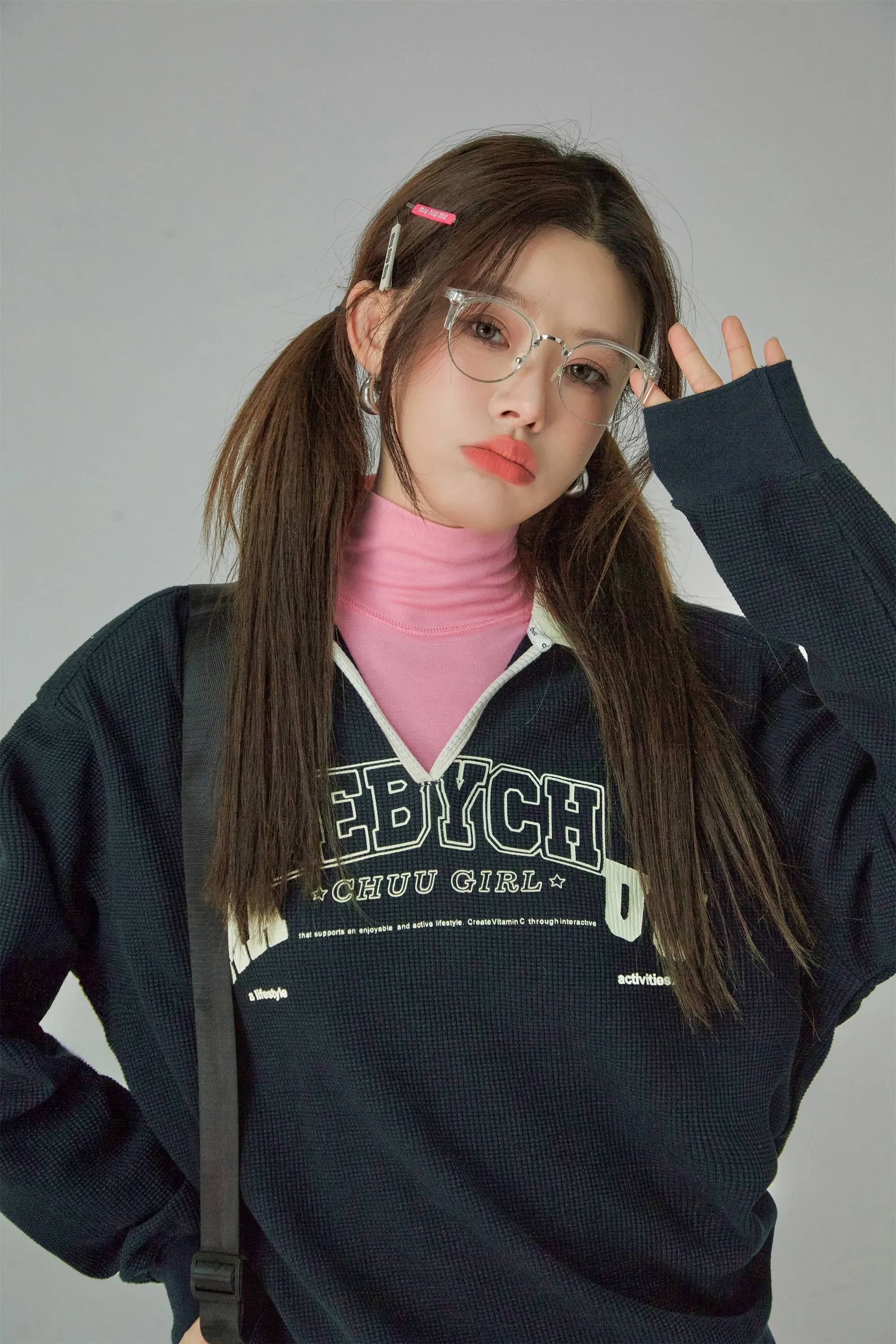 Chuu Girl V-Neck Sweatshirt