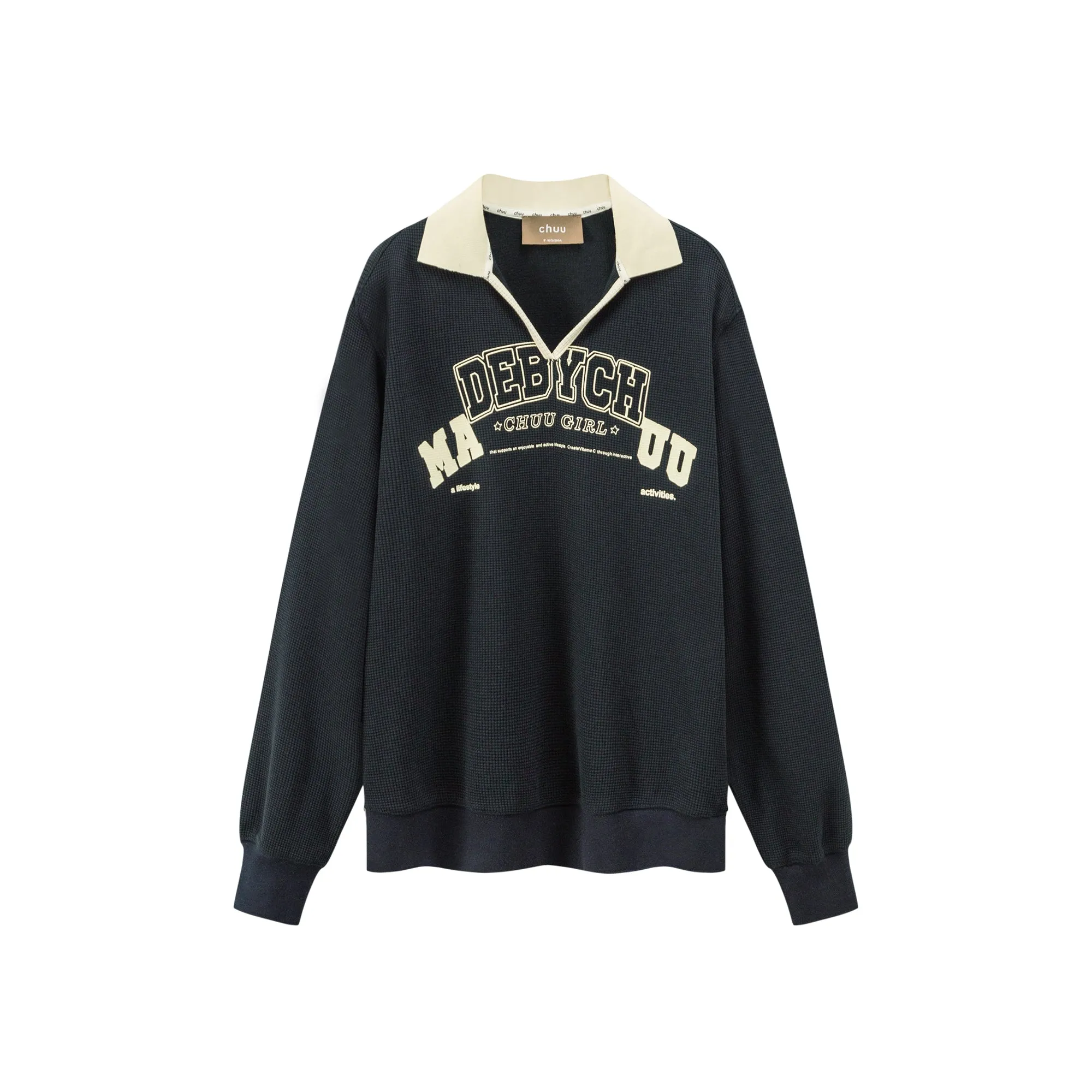 Chuu Girl V-Neck Sweatshirt