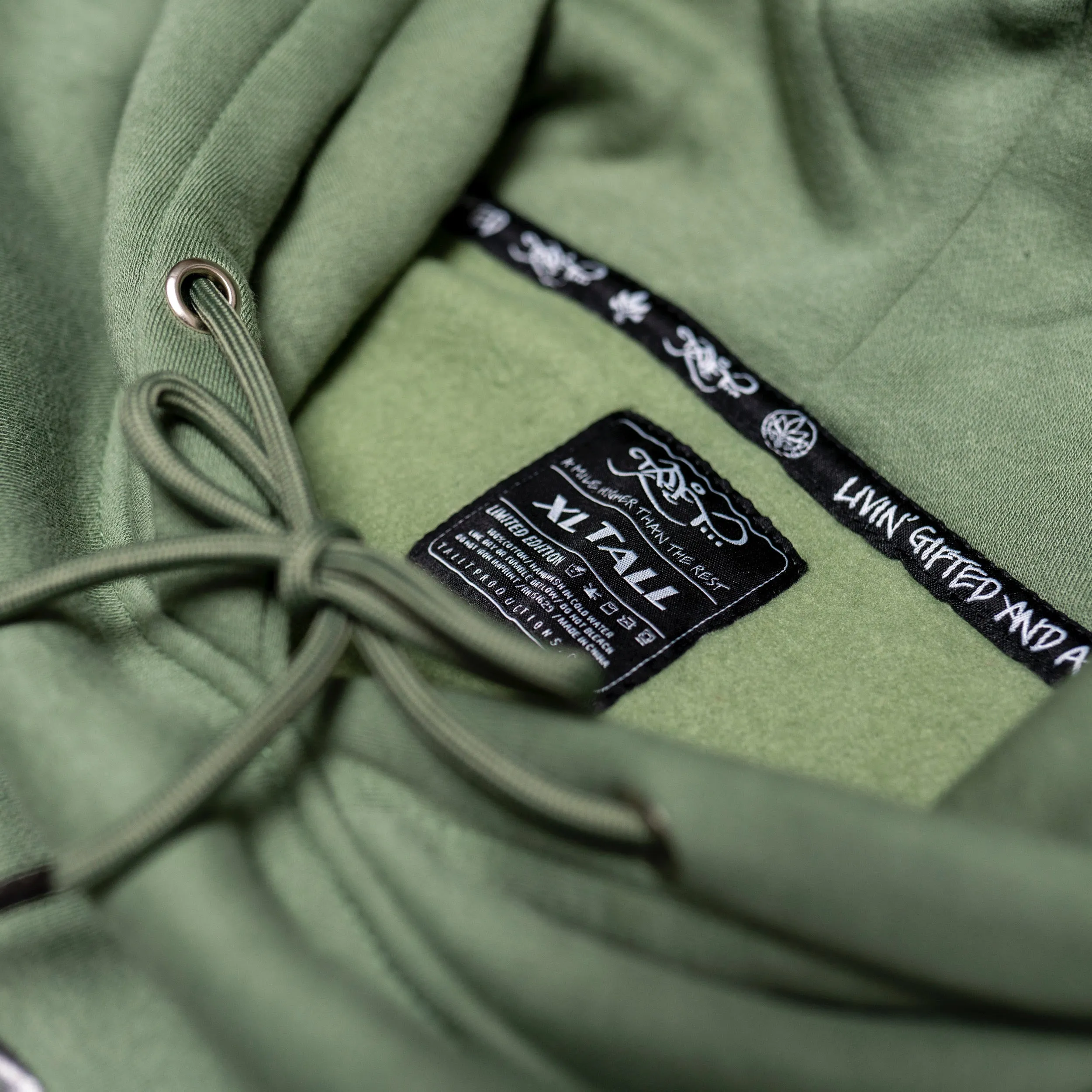 Classic Logo Hoodie - Sage/Silver