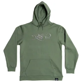 Classic Logo Hoodie - Sage/Silver