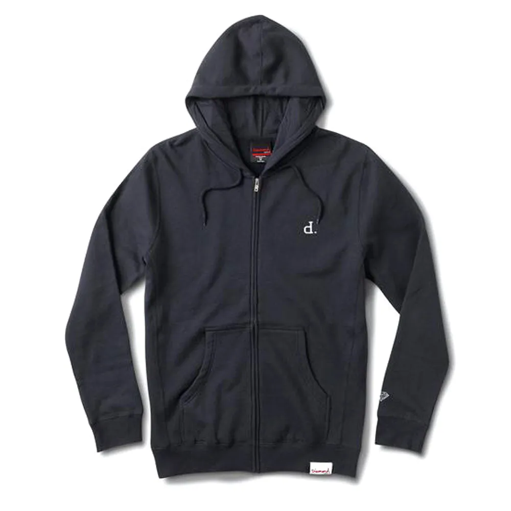 Diamond Supply Co Mini Un Polo Zip Hoodie Navy