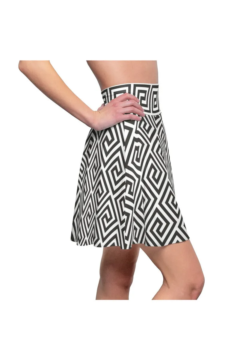 Greek Women's Skater Skirt