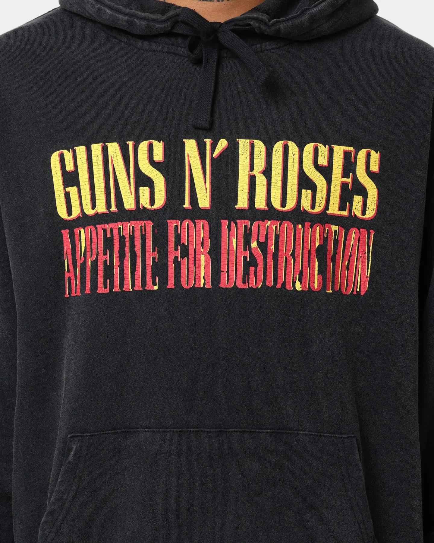 Guns N Roses Needles and Skulls Hoodie Black