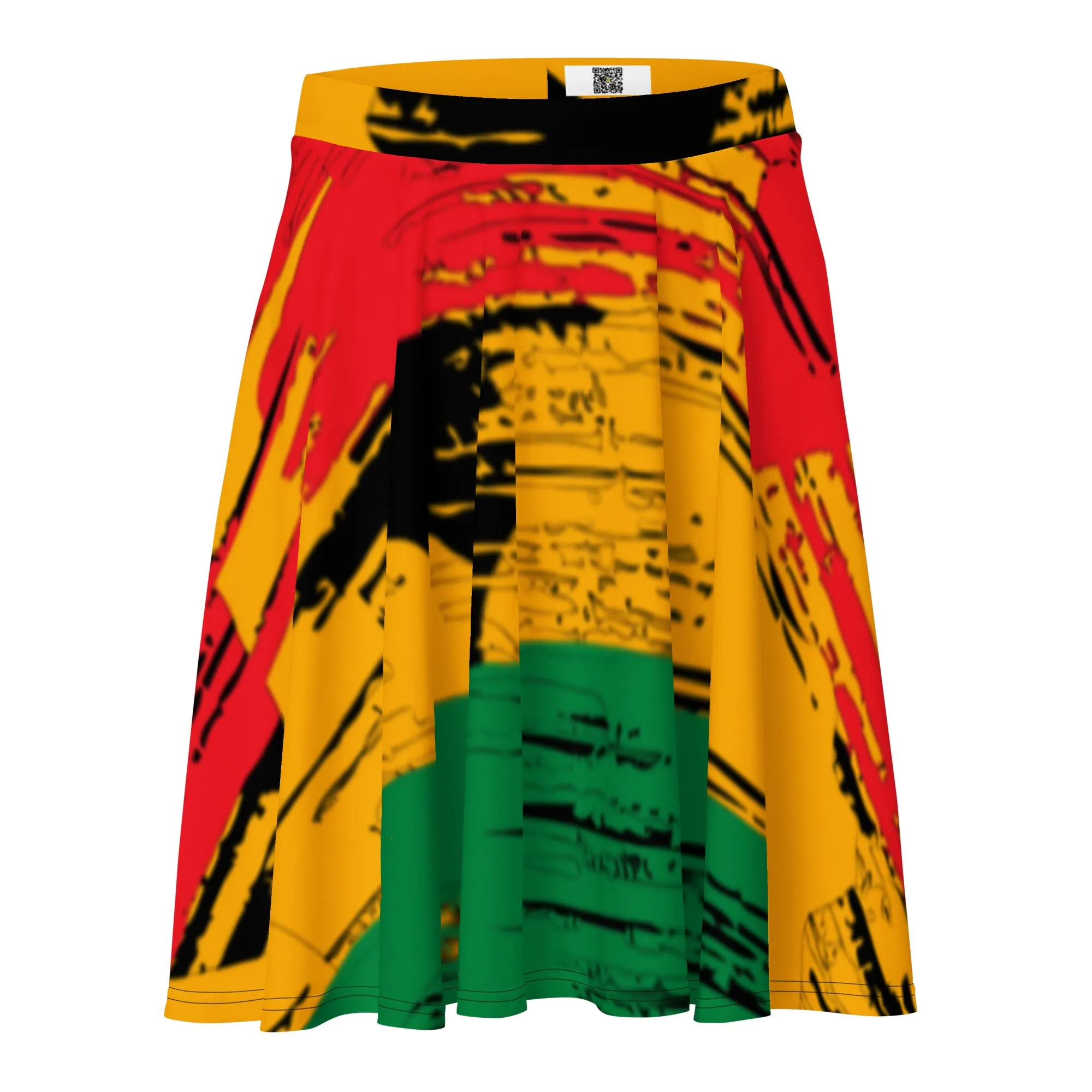 I.O.V-SPS24 Africa One Love Skater Skirt