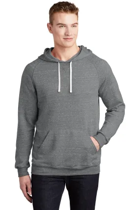 Jerzees Snow Heather French Terry Raglan Hoodie 90M Charcoal