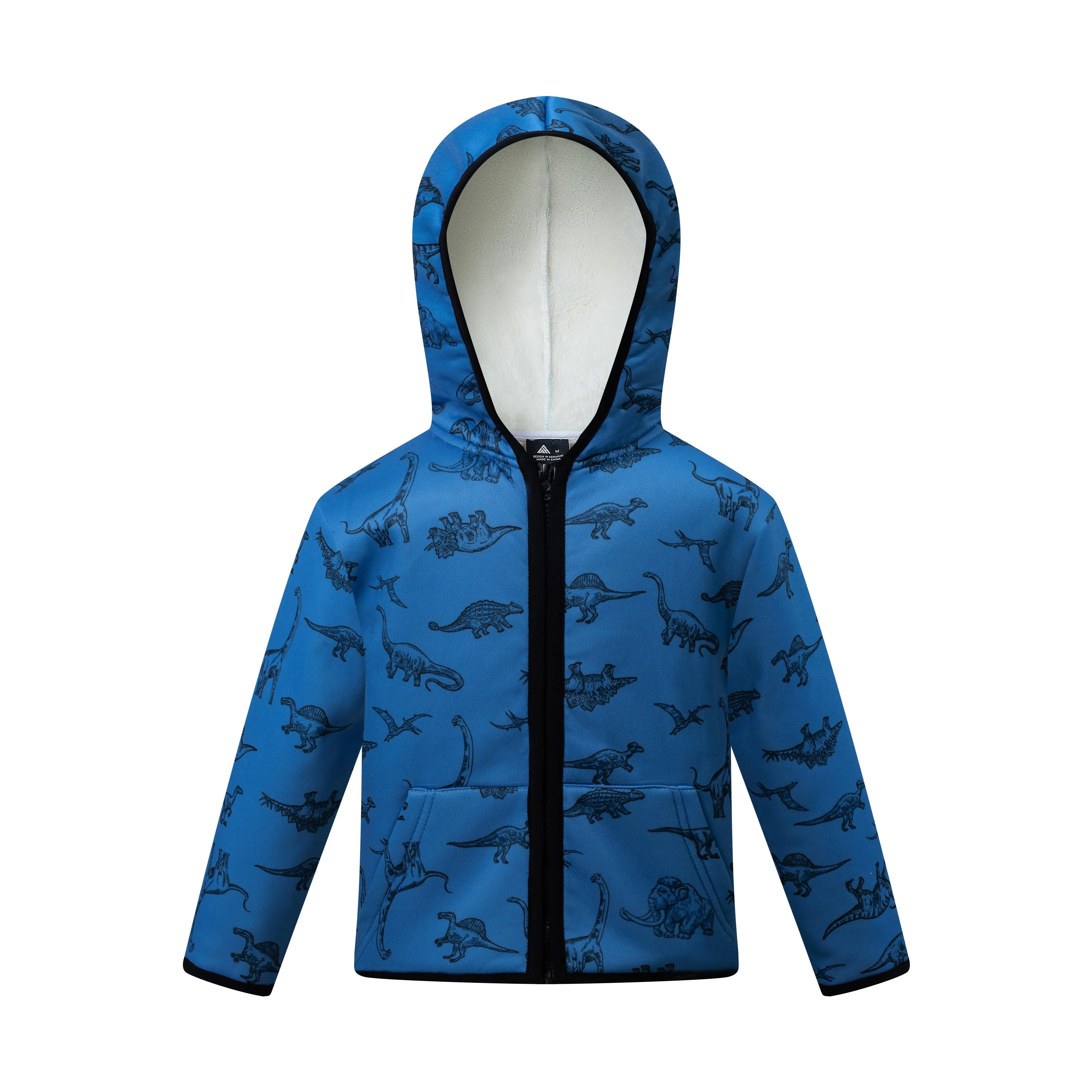 Kid's Zip Up Ultra-Soft Fleece Hoodie-ZPK006162