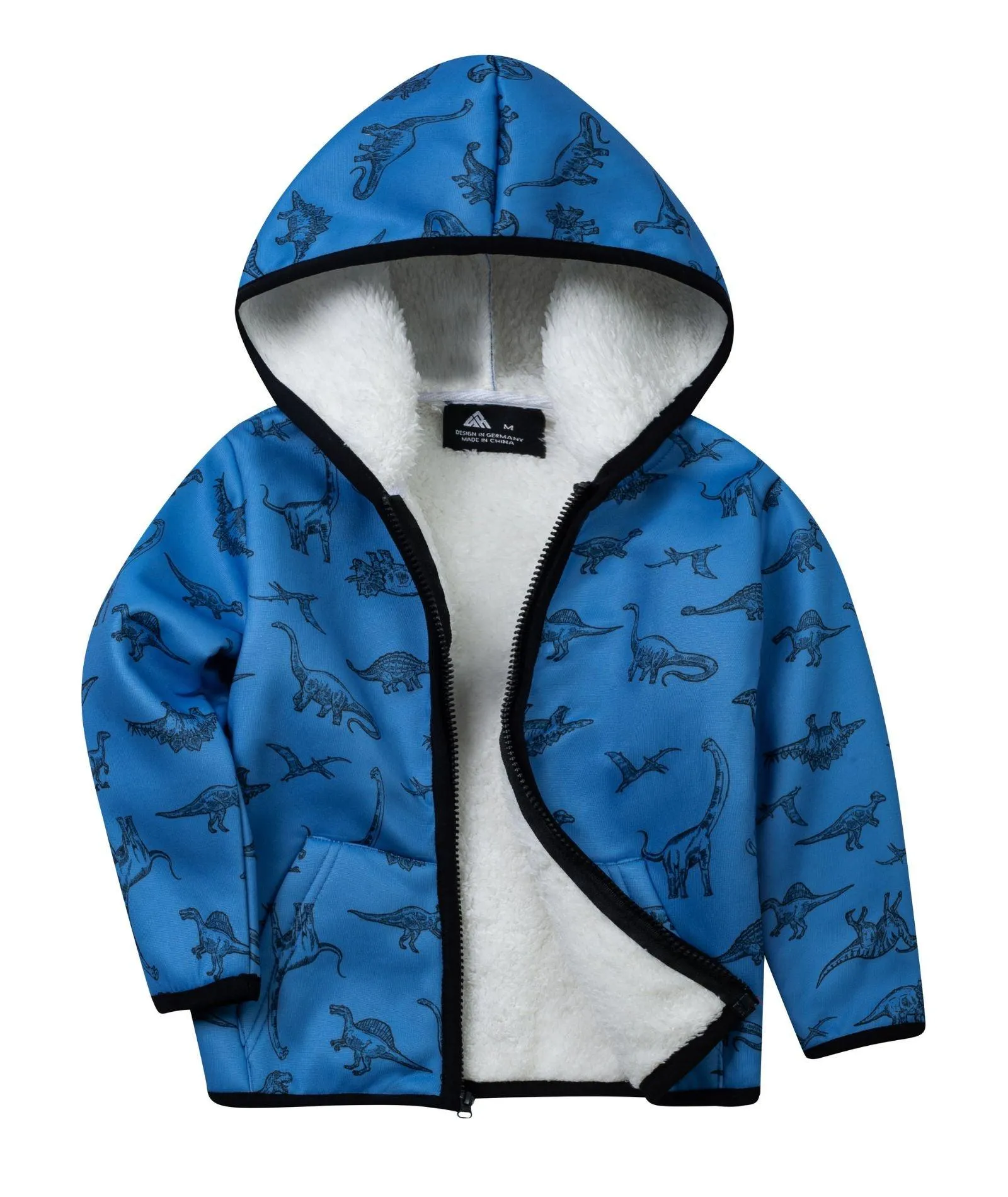 Kid's Zip Up Ultra-Soft Fleece Hoodie-ZPK006162