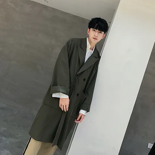 [Korean Style] Campus Casual Trench Jackets