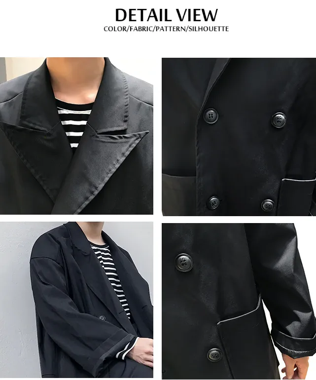 [Korean Style] Campus Casual Trench Jackets