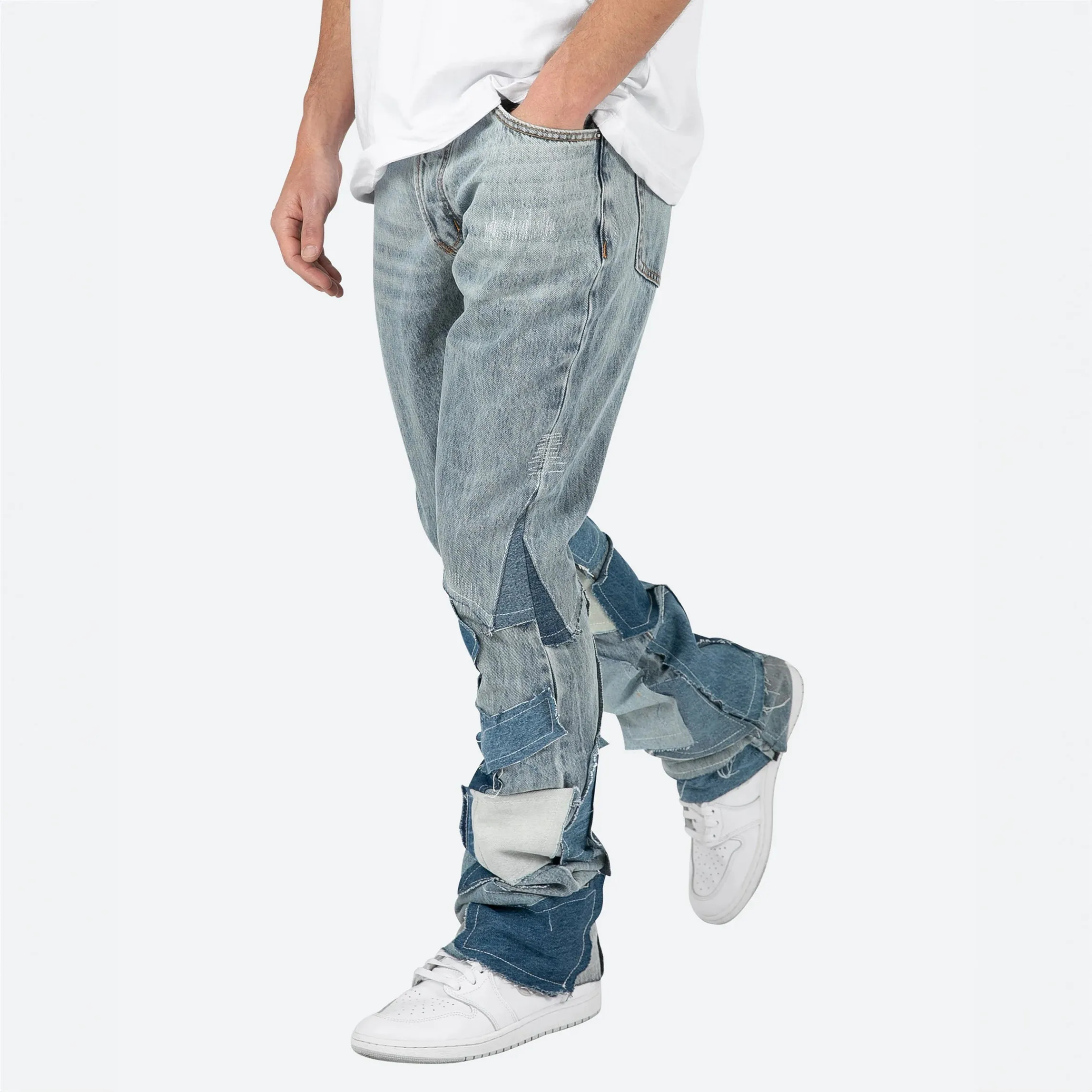 MNML B424 Patch Flare Denim Jean