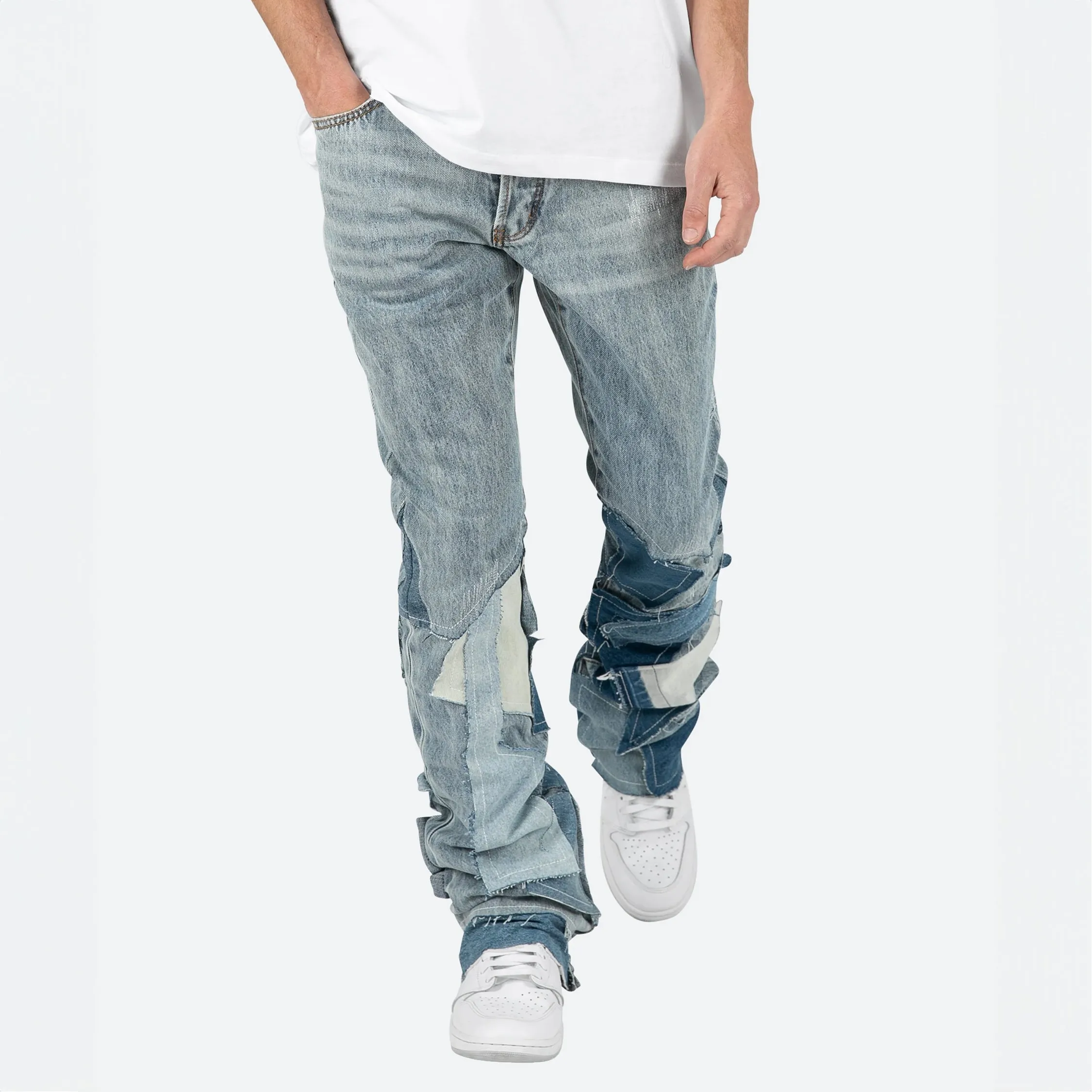 MNML B424 Patch Flare Denim Jean