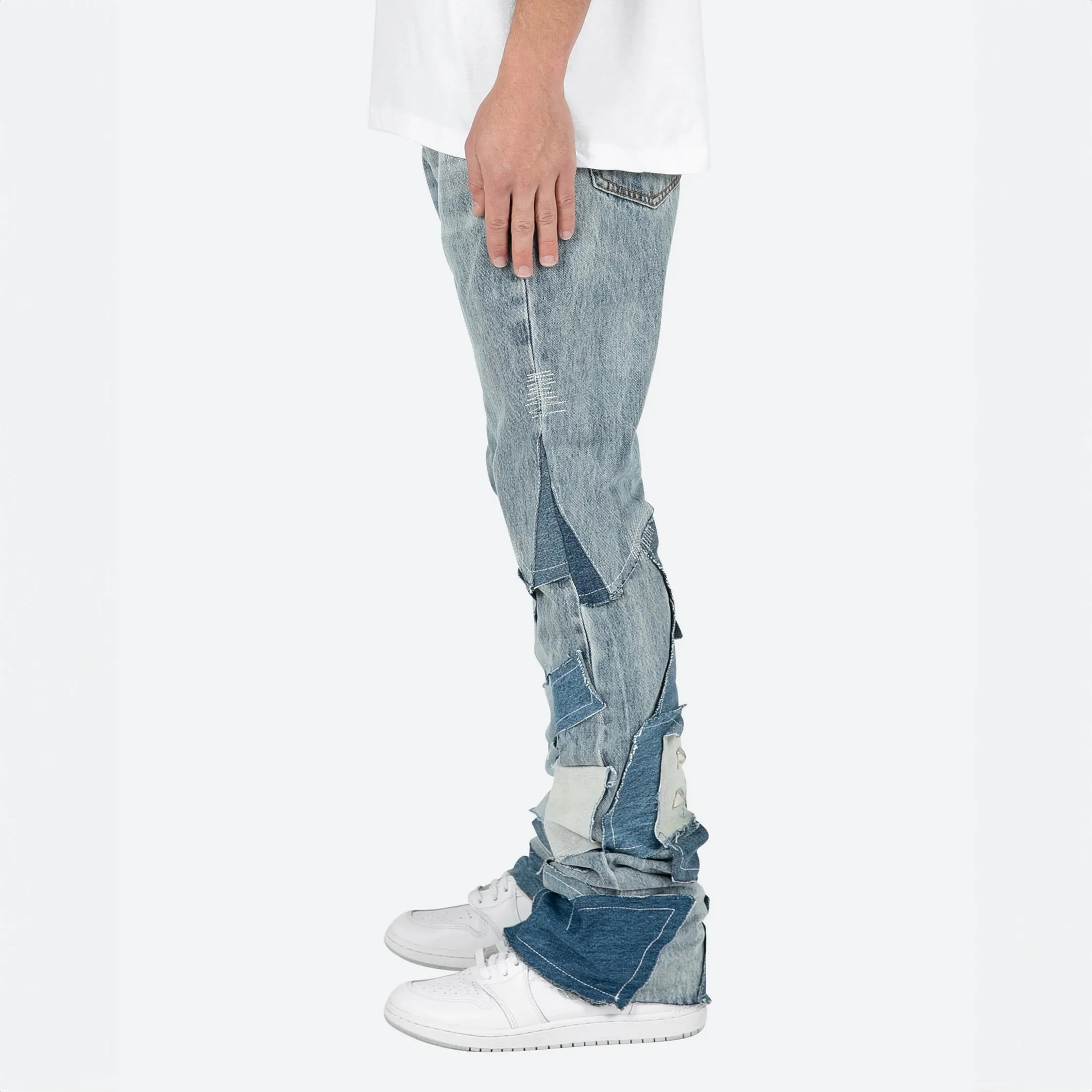 MNML B424 Patch Flare Denim Jean