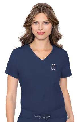 One Pocket Tuck-In Top By Med Couture(MC Insight) / Navy