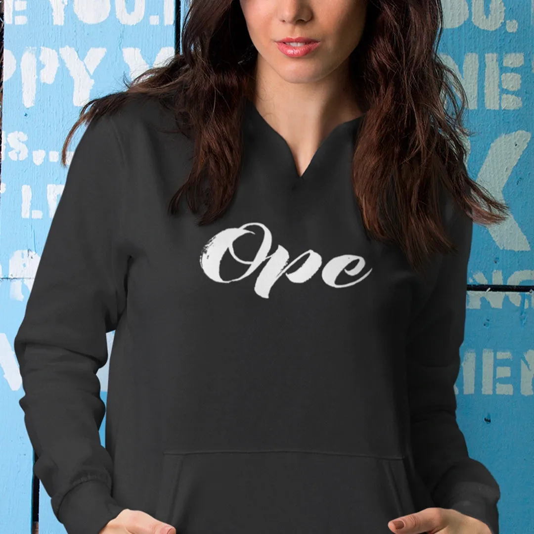 Ope Women's V-Neck Hoodie