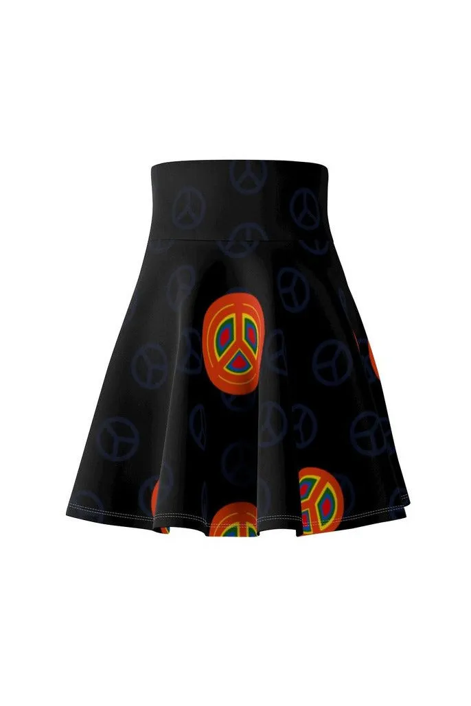 Peace of Mind Women's Skater Skirt