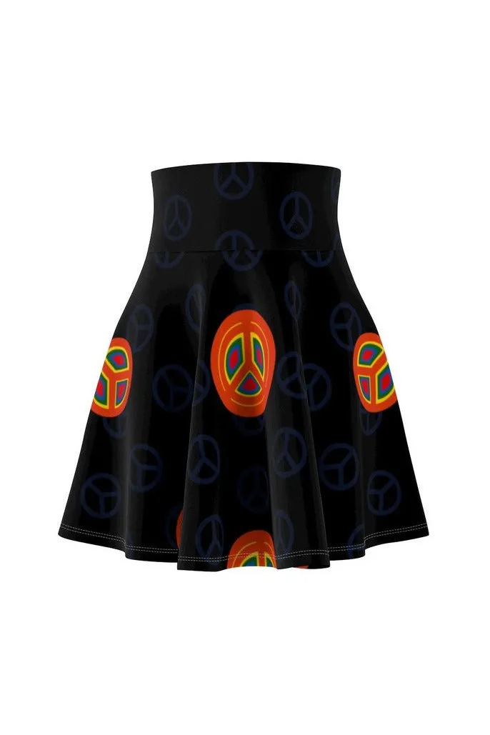 Peace of Mind Women's Skater Skirt