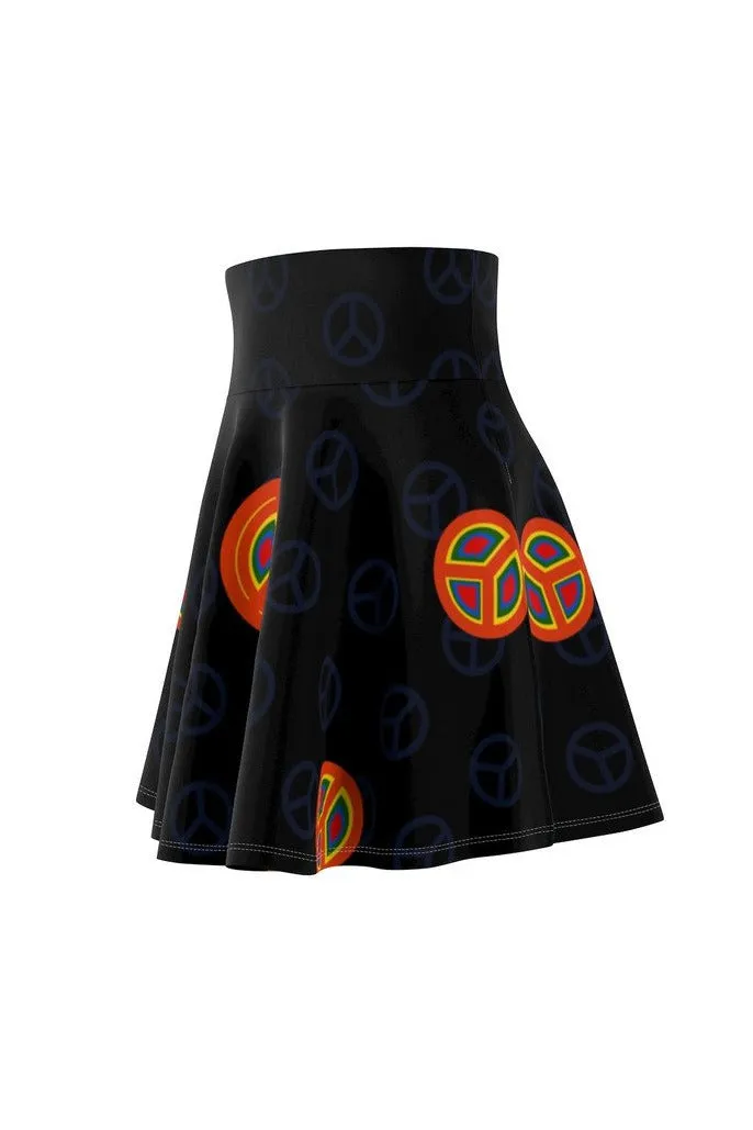 Peace of Mind Women's Skater Skirt