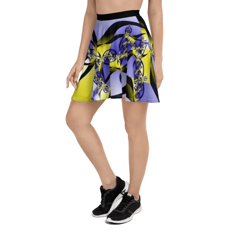 "Citrine Migration" Collection - Designer Skater Skirt