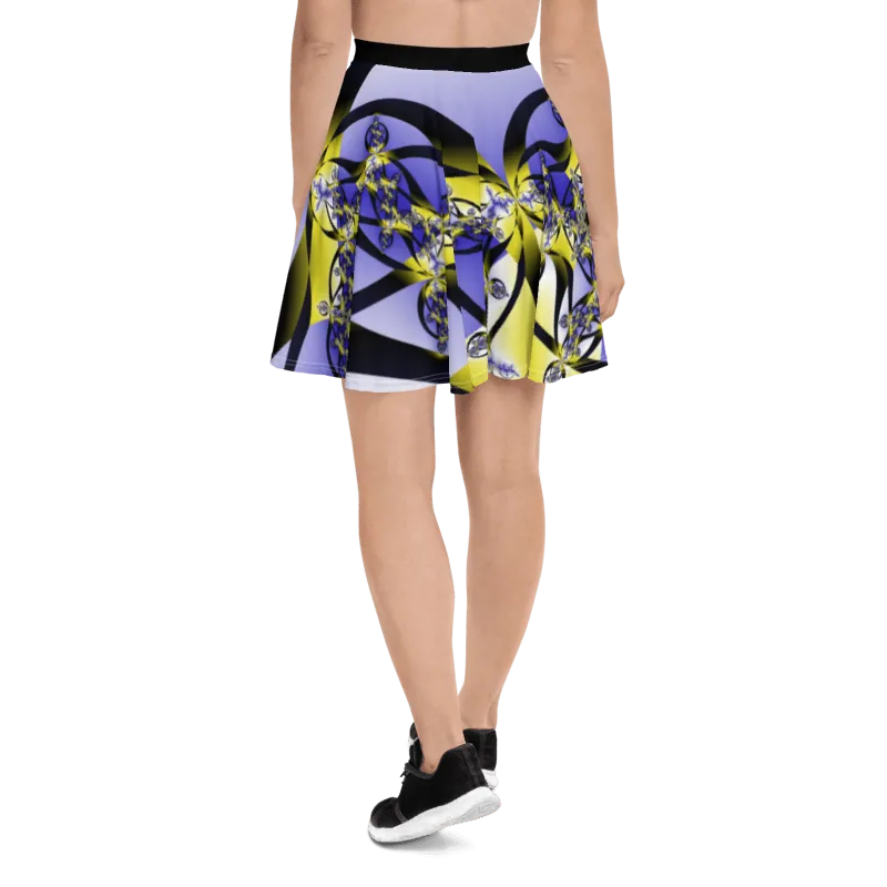 "Citrine Migration" Collection - Designer Skater Skirt