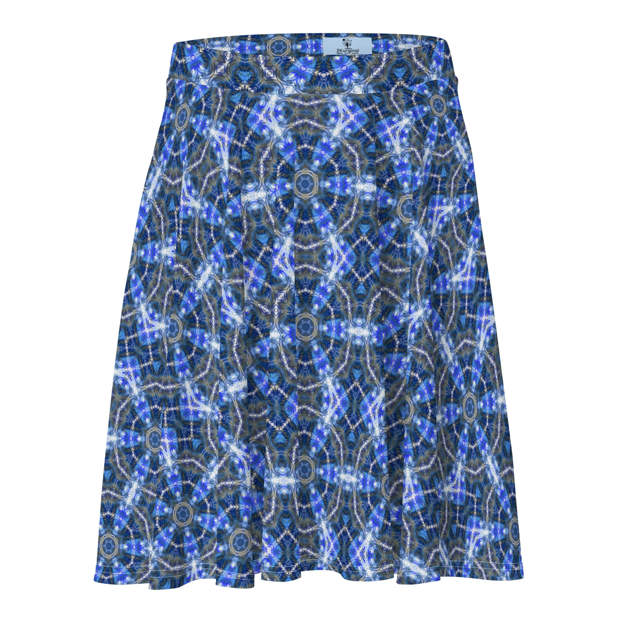 "Whirling Petals" Collection - Designer Skater Skirt