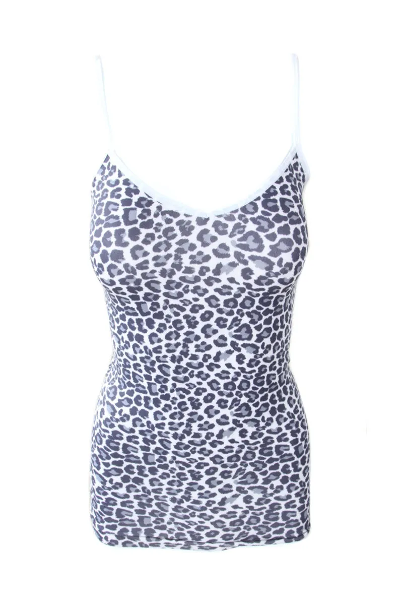 Seamless Animal Print Tank Top