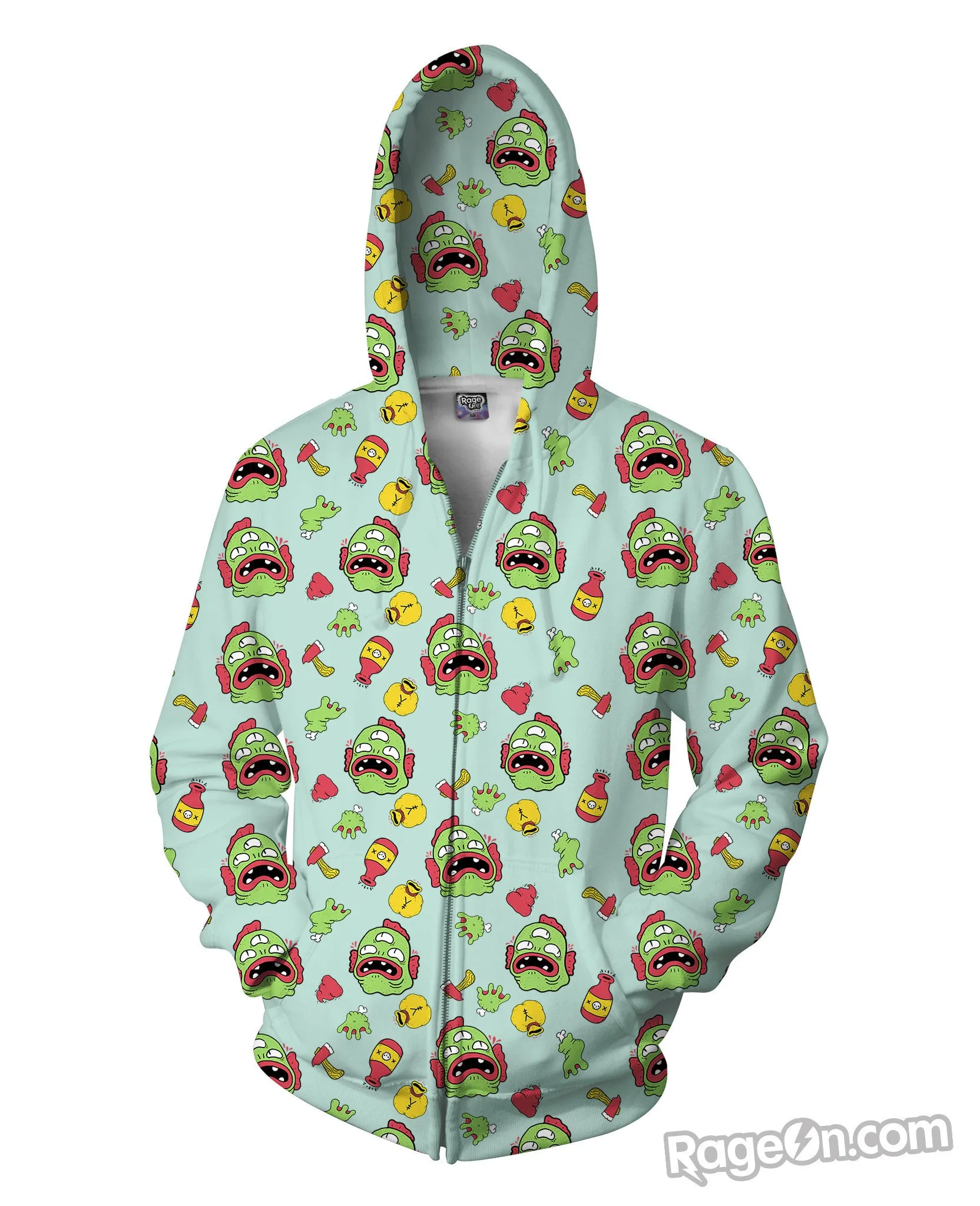 Swamp Nuts Zip-Up Hoodie