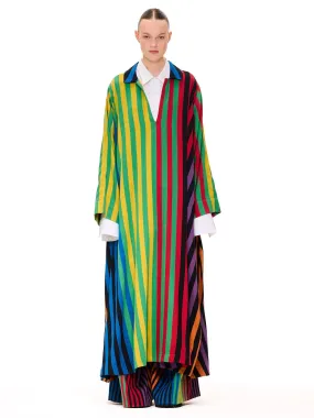 The V-Neck Caftan : Stripe 47