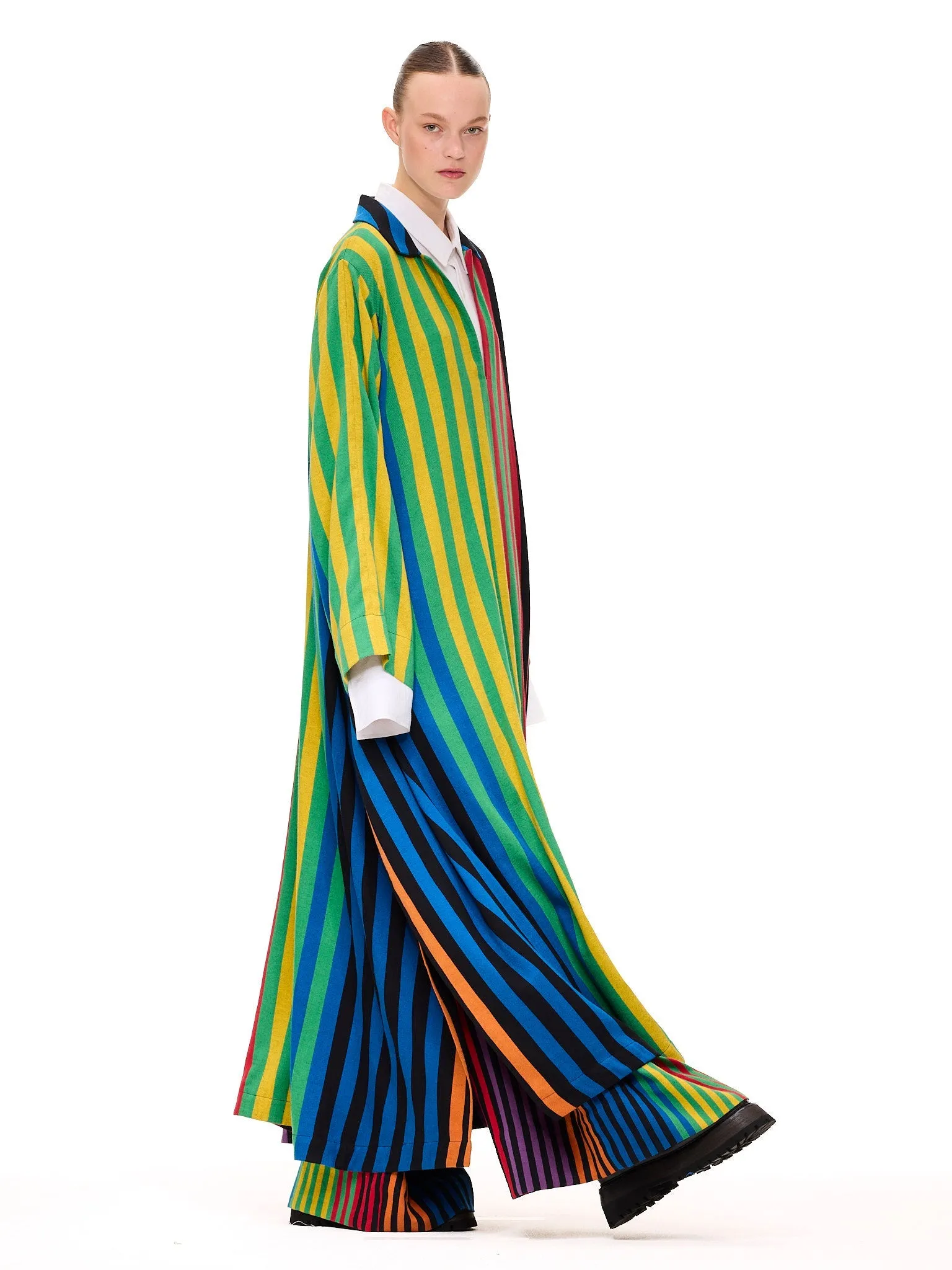 The V-Neck Caftan : Stripe 47