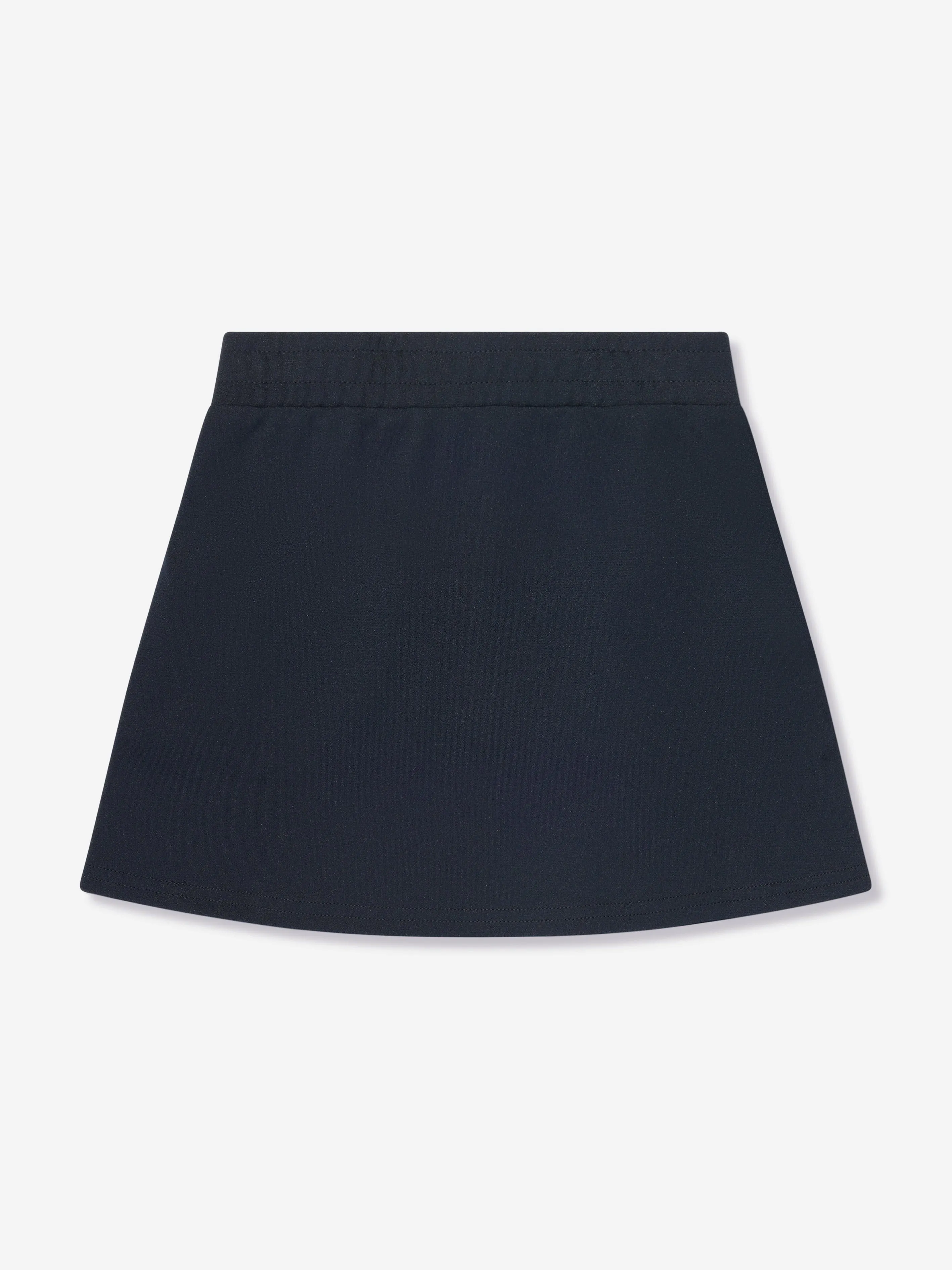 Tommy Hilfiger Girls Global Stripe Punto Skater Skirt in Navy