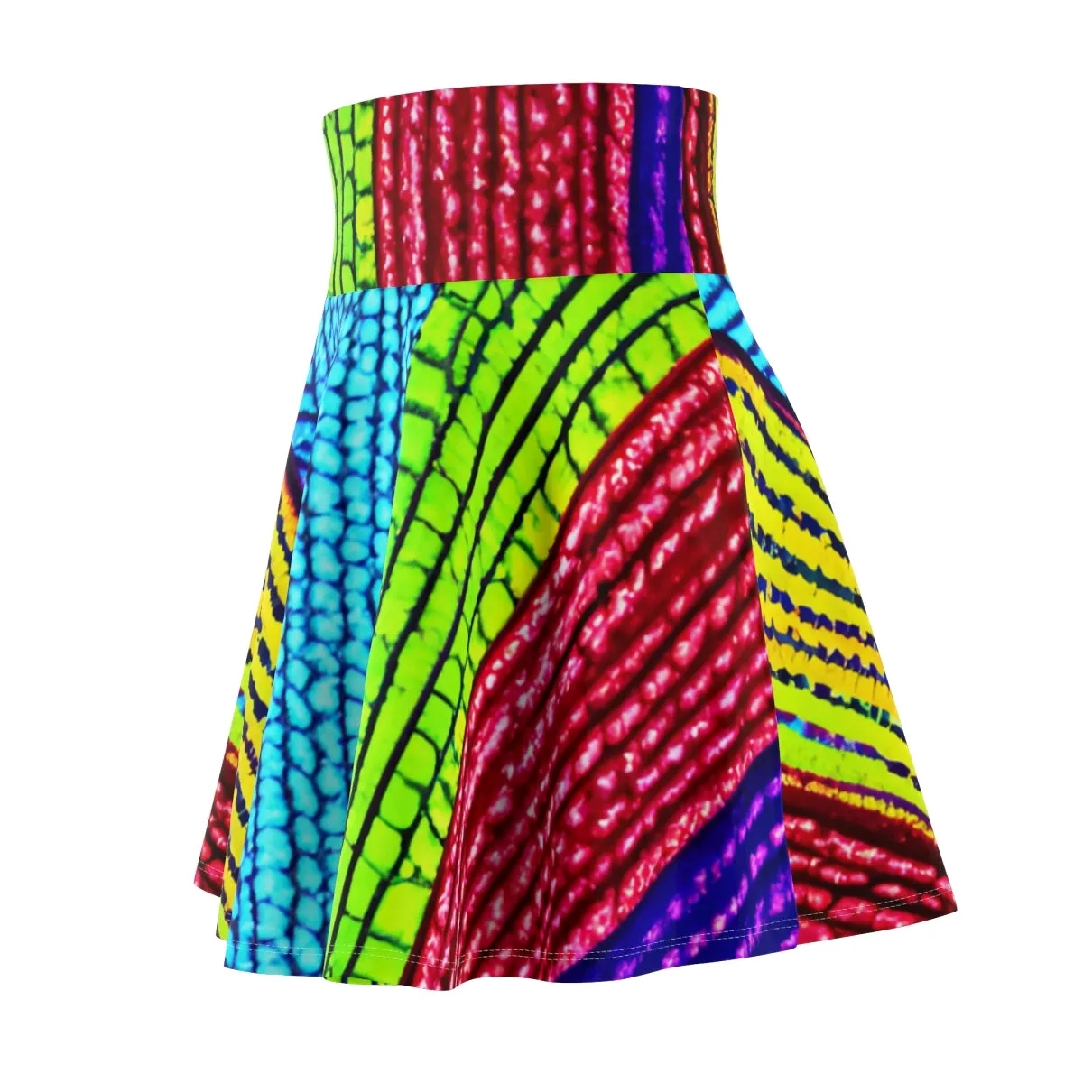 Vibrant African Print Skater Skirts for Women - Shop Now!