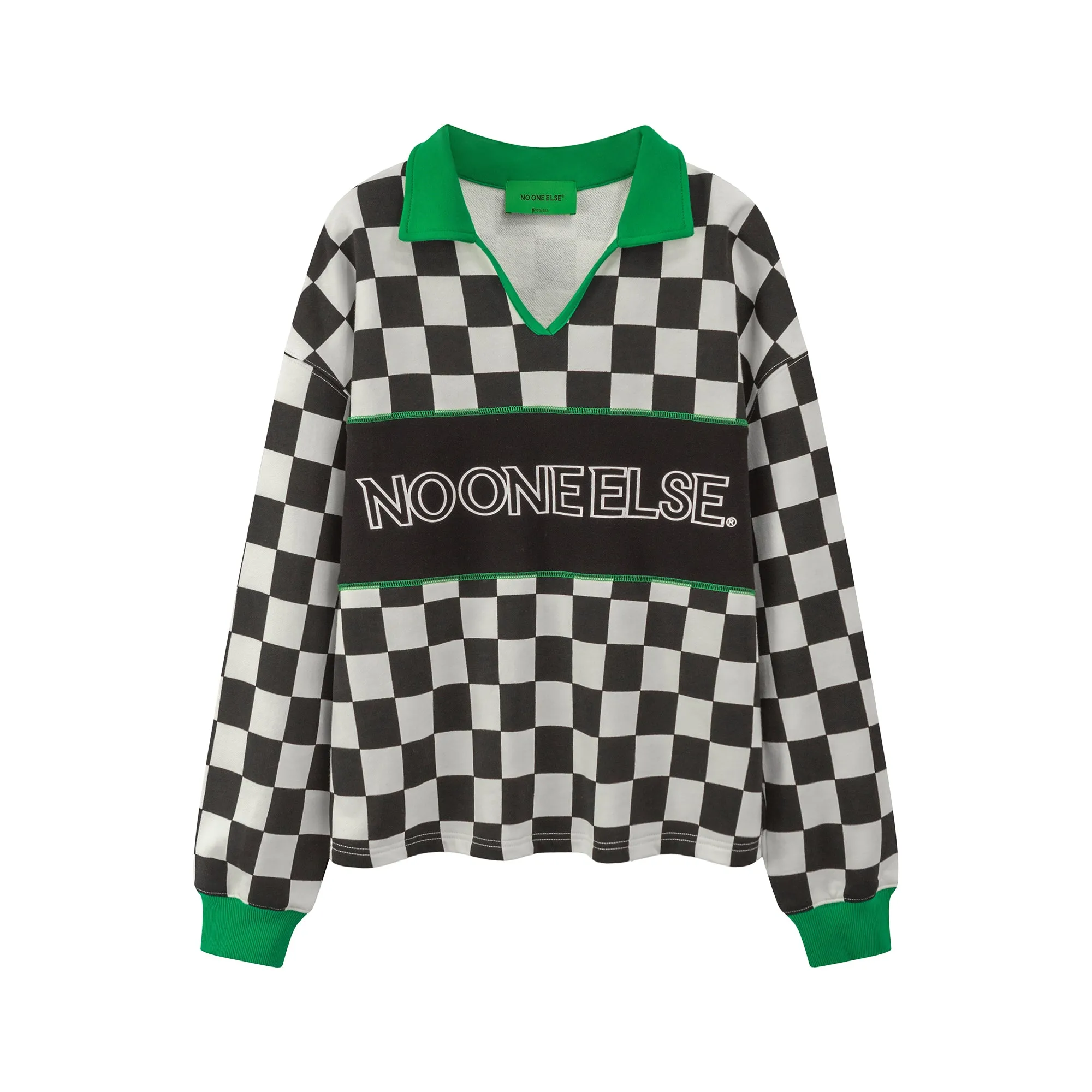 What You Asked For Checkered Sweatshirt