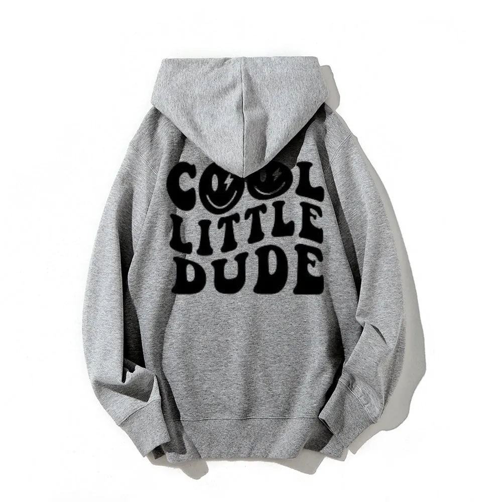 Women COOL LITTLE DUDE Graphic Hoodies