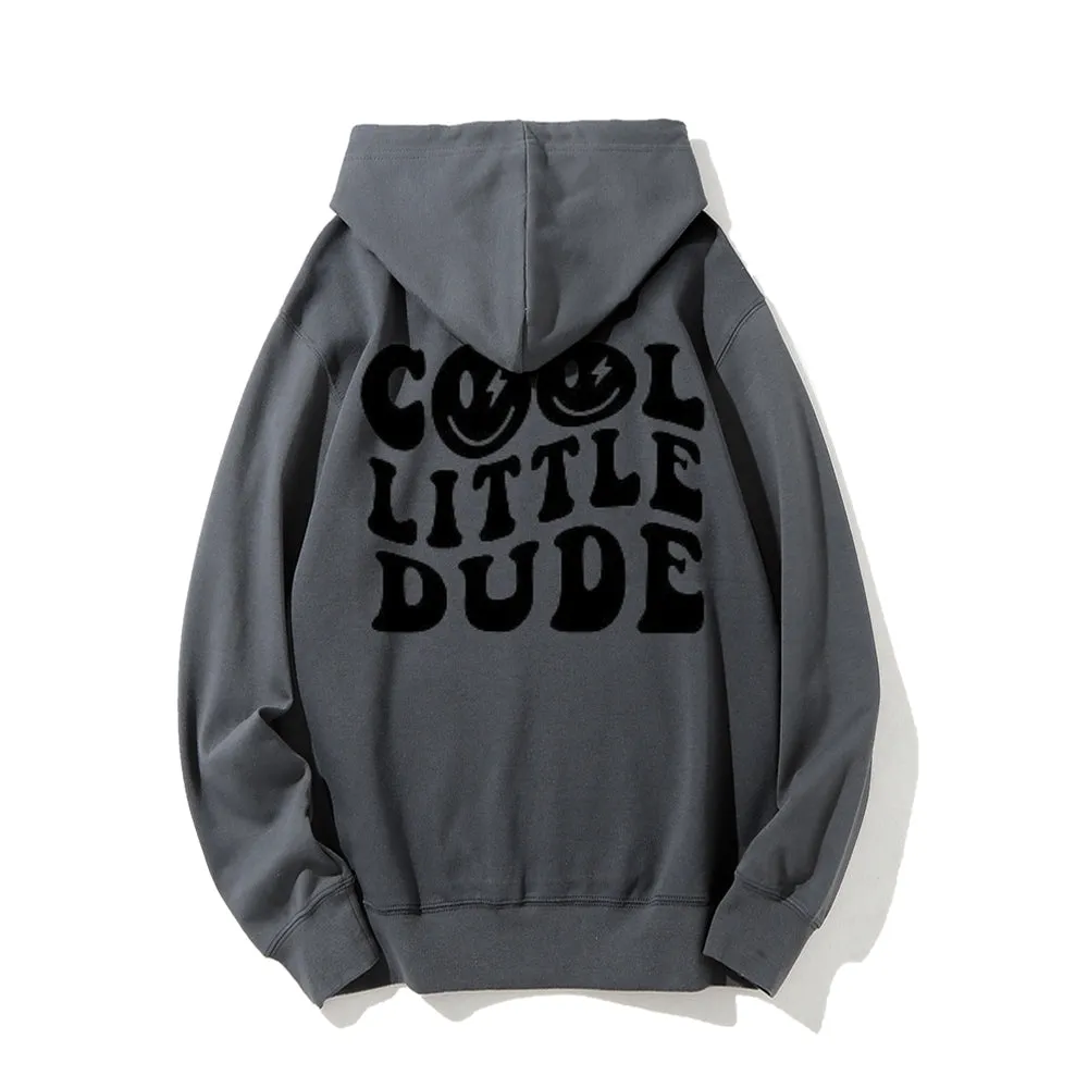 Women COOL LITTLE DUDE Graphic Hoodies